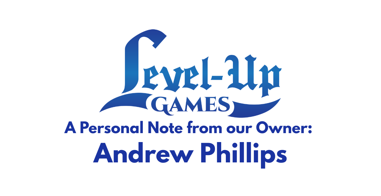 A Personal Note from Andrew Phillips